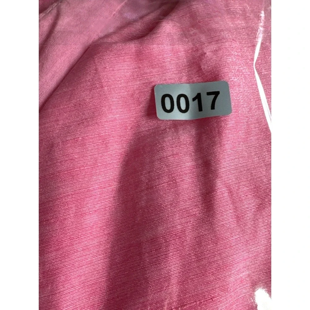 J. Crew Metallic Pink One Shoulder Dress Linen Blend Bubble Hem Size‎ 10